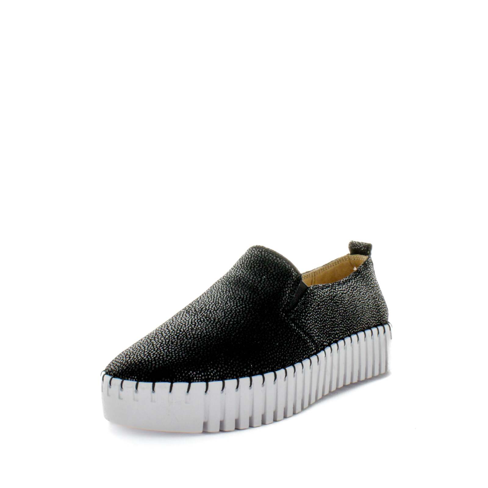 V717-JBCHOSEN-BLACKSHIMMER-37-188678-00 JUST BEE Women's CHOSEN Sneakers Black Shimmer 37EU - Image 1