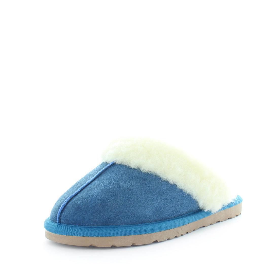 V717-JBCITA-BLUE-11-188979-00 JUST BEE Women's CITA Slippers Blue 11US - Image 1