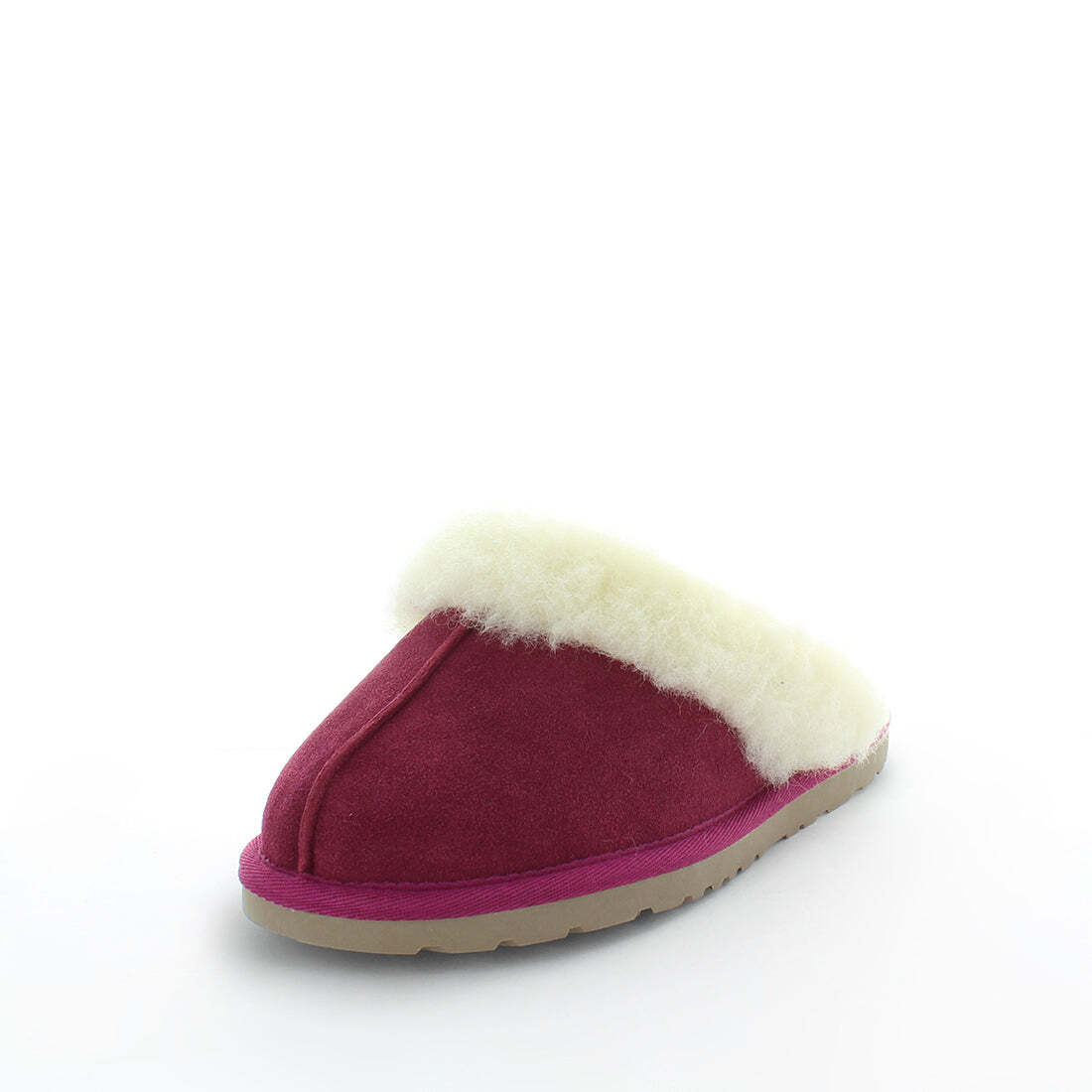 V717-JBCITA-PLUM-10-189015-00 JUST BEE Women's CITA Slippers Plum 10US - Image 1