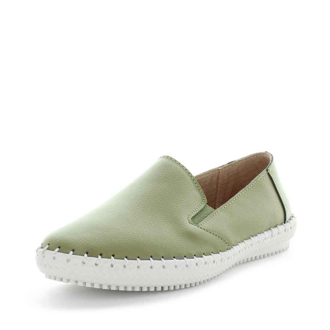 V717-JBCOBLE-KHAKI-39-188802-00 JUST BEE Women's COBLE Loafers / Slip ons Khaki 39EU - Image 1