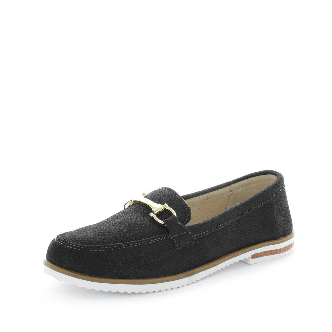V717-JBCRESSY-BLACKSNAKE-38-189026-00 JUST BEE Women's CRESSYA Loafers / Slip ons Black Snake 38EU - Image 1
