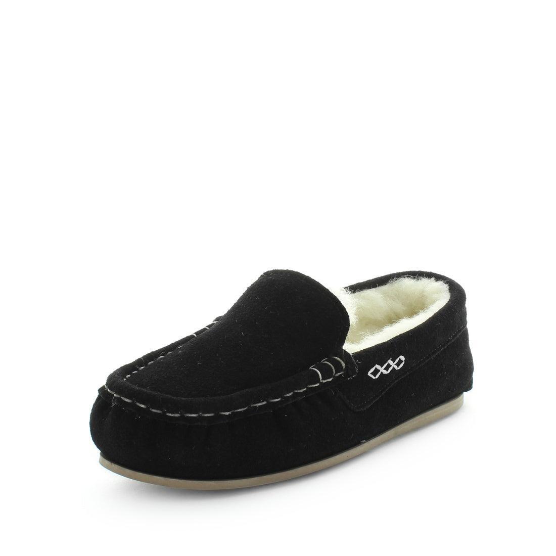 V717-JBCRISPY-BLACK-10-189070-00 JUST BEE Women's CRISPY Slippers Black 10US - Image 1