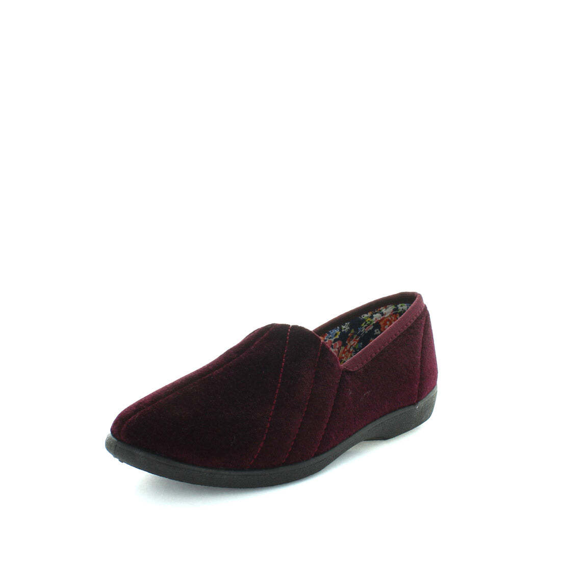 V717-PETHANY-BURGUNDY-7-186786-00 Panda PETHANY Slippers Uggs Burgundy Shoe 7 - Image 1