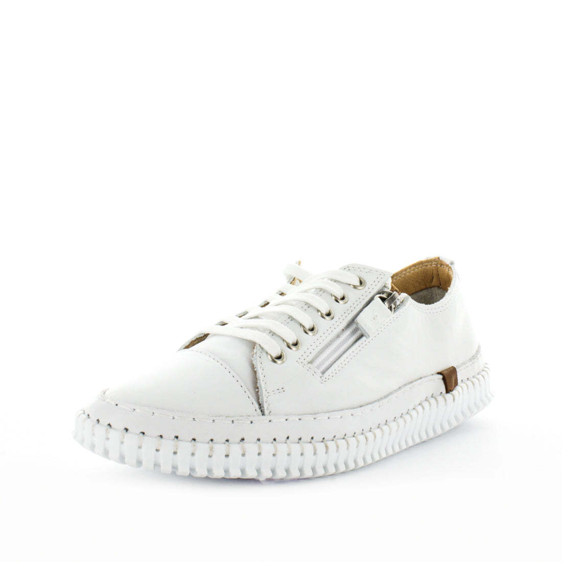 V717-STBANNAH-WHITE-39-193486-00 SOFT TREAD ALLINO Women's BANNAH Sneakers White Shoe 39EU - Image 1