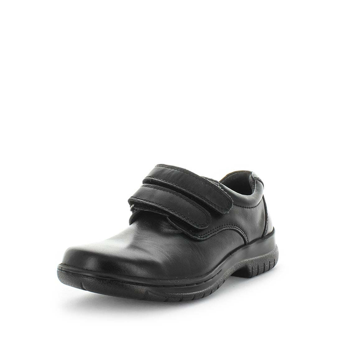 V717-WJARDOE2-BLS-1-193005-00 WILDE SCHOOL Girl's JARDOE2 School Black Smooth Shoe 1US - Image 1