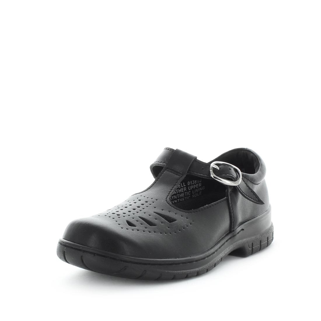 V717-WJARRELL-BLACKSMOOTH-3-193128-00 WILDE SCHOOL Boy's JARRELL School Black Smooth Shoe 3US - Image 1