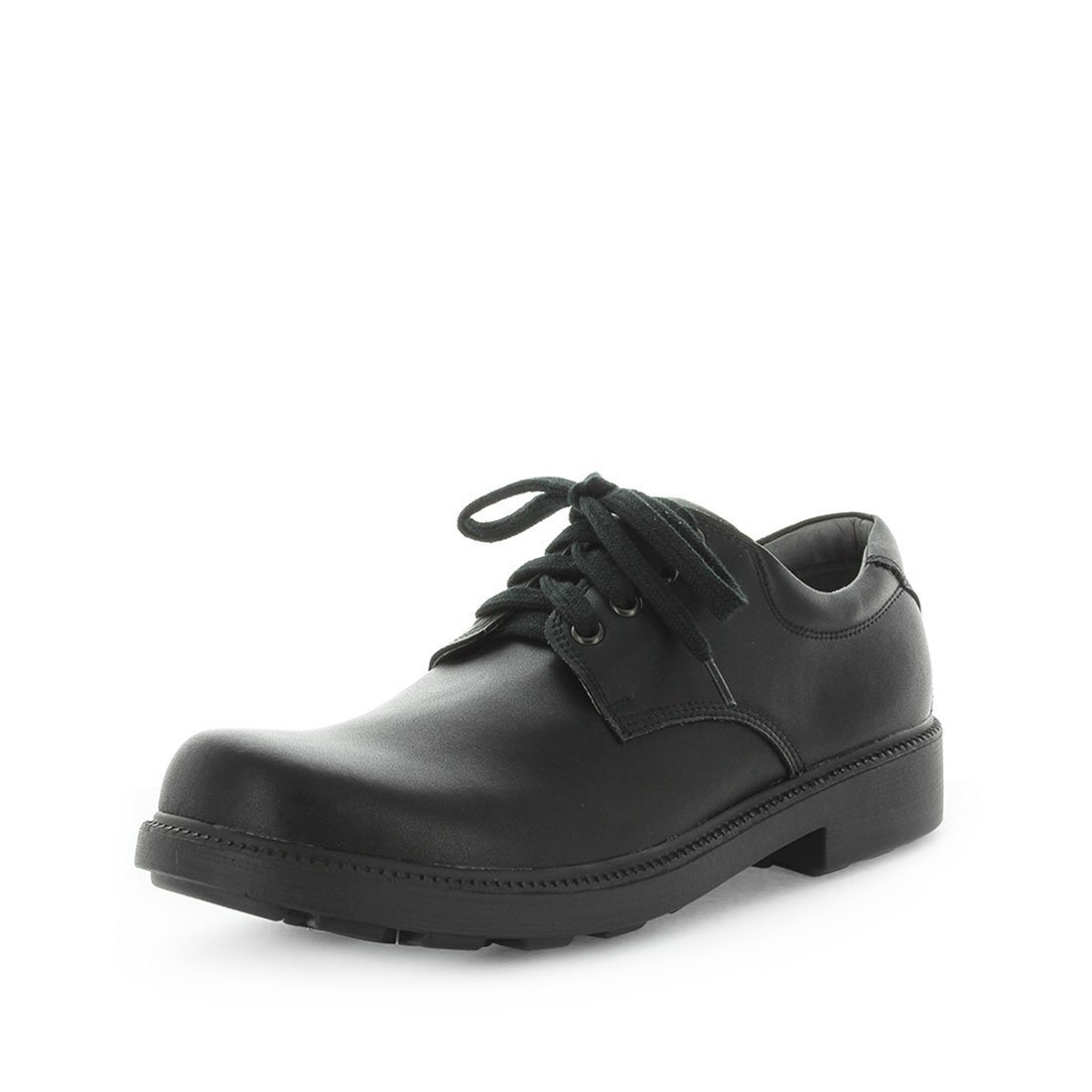 V717-WJOHNSON-BLACKSMOOTH-45-193600-00 WILDE SCHOOL Boy's JOHNSON School Black Smooth Shoe 45EU - Image 1
