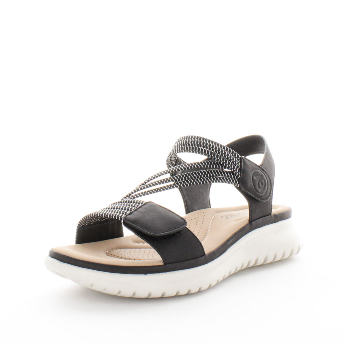 V717-WSANNAH-BLACK-36-192398-00 WILDE Women's SANNAH Sandals Black Shoe 36EU - Image 1