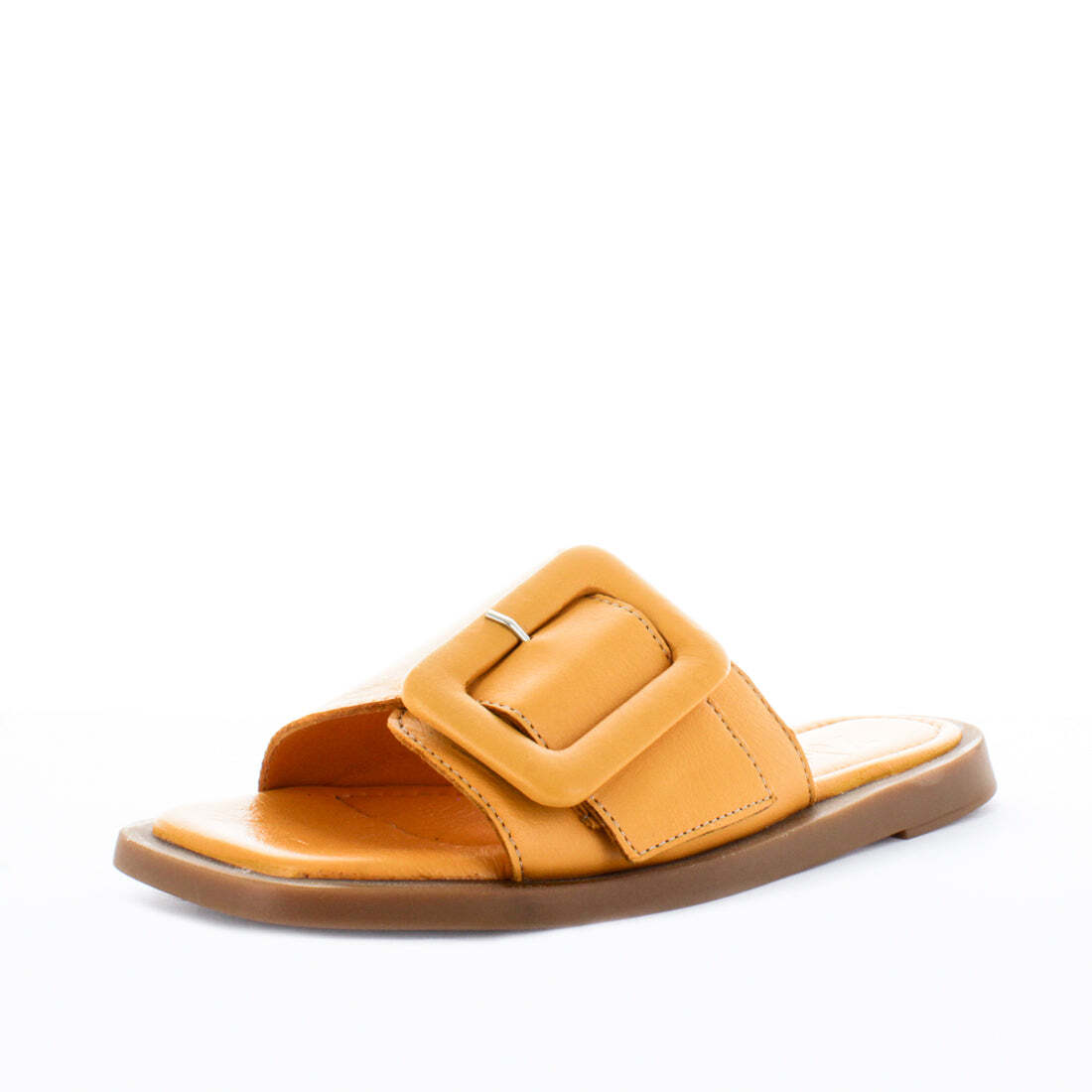 V717-ZHURSTEN-MUSTARD-42-194310-00 ZOLA Women's HURSTEN Slides Mustard Shoe 42EU - Image 1