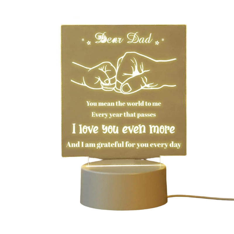 V728-1005006186973969-WHITE-B15-190585-00 NNEOBA Dad Night Lamp - Perfect Gift for Father's Day - Image 1