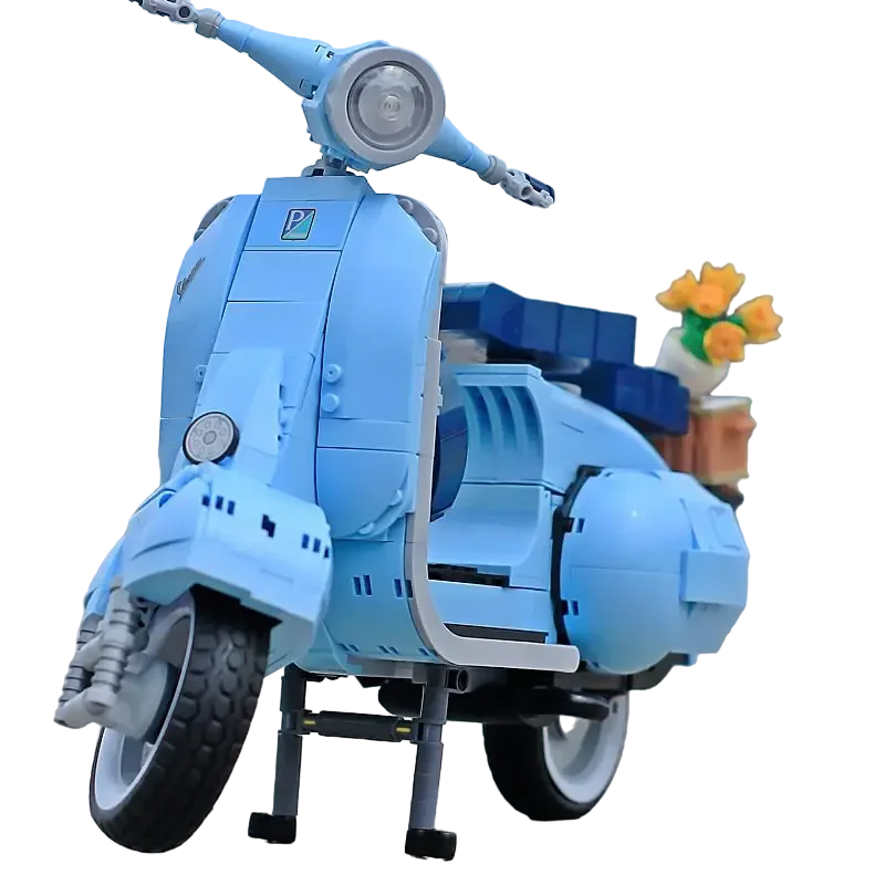 V728-1005006412581598-W-215414-00 NNEOBA NEW Roman Vespas 125 MOC 10298 Motorcycle City Toys - Image 1