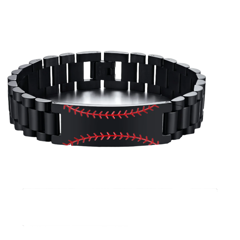 V728-4000954709278-155MM-NO-ENGRAVING-190580-00 NNEOBA Premium 15.5mm Oyster Style Stainless Steel Bracelet - Image 1