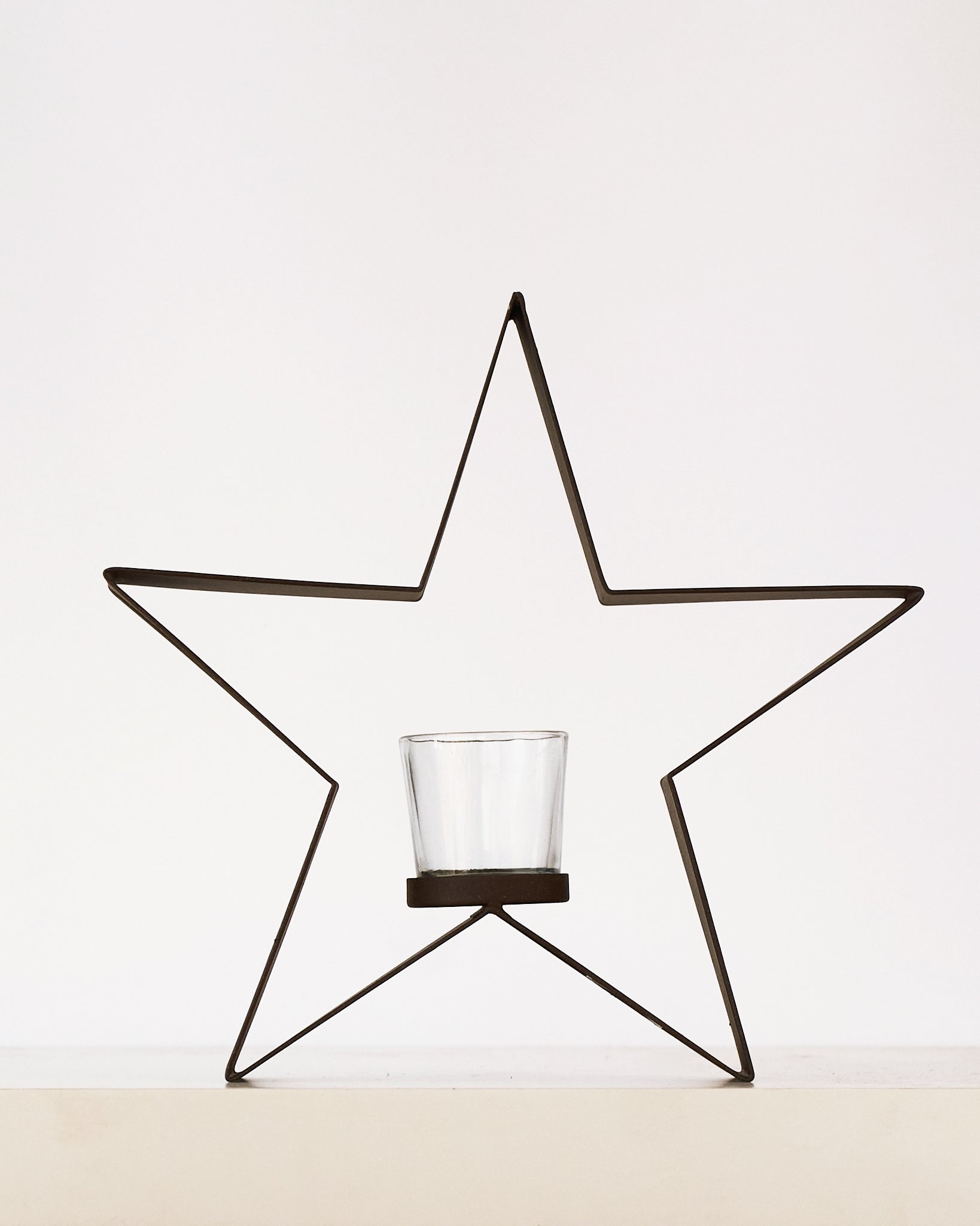 V758-CV05151-202505231106-00 casa-verde-shaker-star-with-votive-rust-29-x-5-x-27cm - Image 1