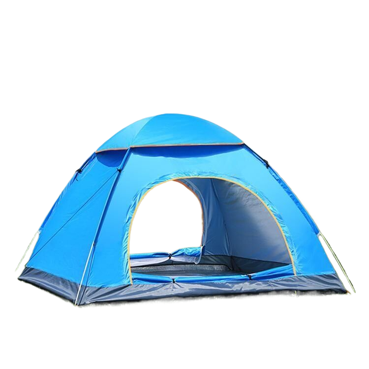V888-ELOSUNG009-199976-00 2-3 people Double door tent - blue 200 * 150 * 110cm - Image 1