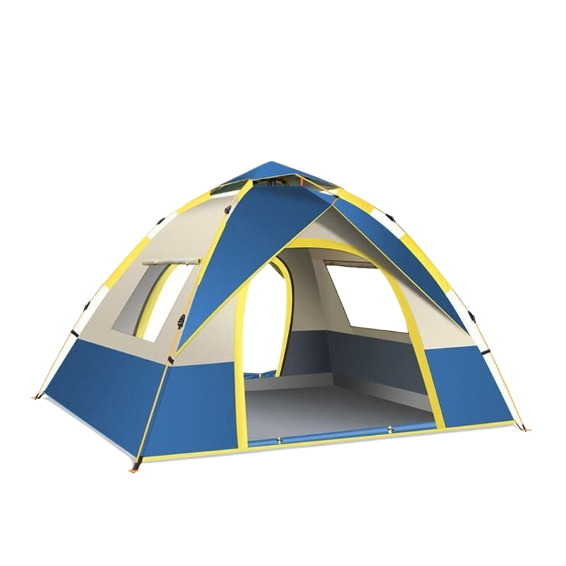 V888-ELOSUNG034-200002-00 Single-story Tent with Two Doors and Two Windows - Large Size (210X200X135cm) for Outdoor Adventures - Image 1