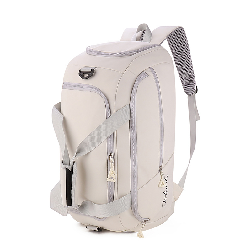 V888-ELOSUNG13088-210150-00 White Large Capacity Travel Backpack – Multi-Function Carry-On Bag for Clothes, Luggage Storage, and Business Trips - Image 1
