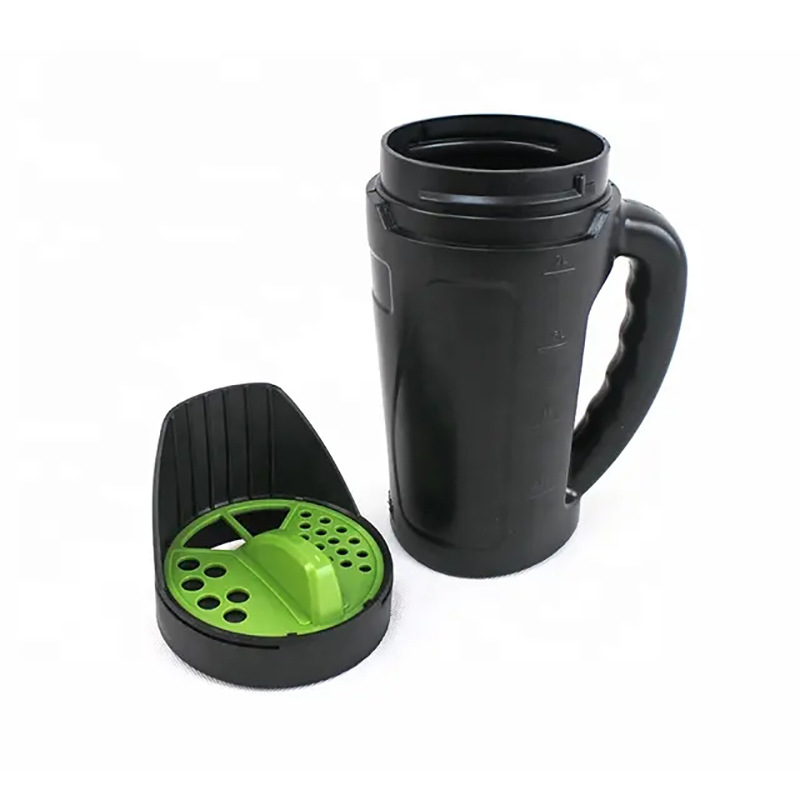 V888-ELOSUNG13781-212804-00 Garden Lawn Seed Spreader and Snow Salt Dispenser – Portable Handheld Seeder - Image 1