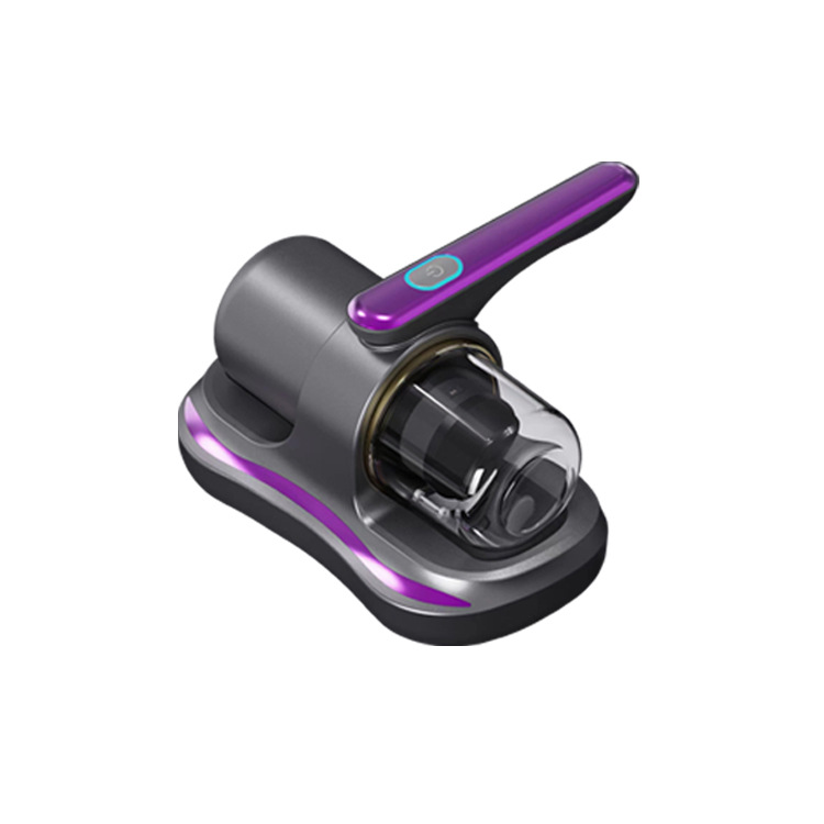 V888-ELOSUNG15829-215967-00 Purple Handheld Dust Mite Vacuum Cleaner - Cordless, High Suction Power, USB Rechargeable - Image 1