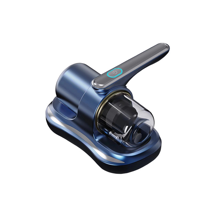 V888-ELOSUNG15830-215968-00 Blue Handheld Dust Mite Vacuum Cleaner - Cordless, High Suction Power, USB Rechargeable - Image 1