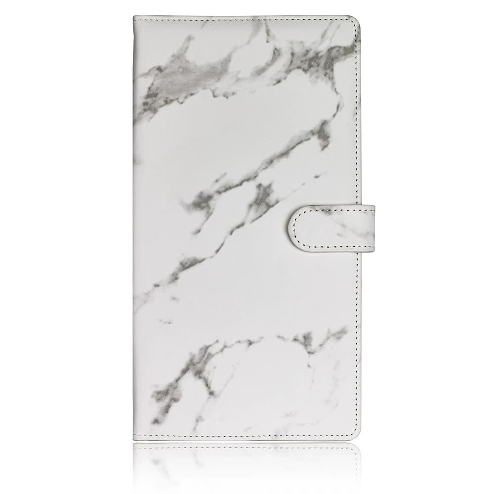 V888-ELOSUNG16087-214403-00 Grey Marble Sparkling Document Organizer Wallet - 24x12.8cm, Lightweight and Durable - Image 1