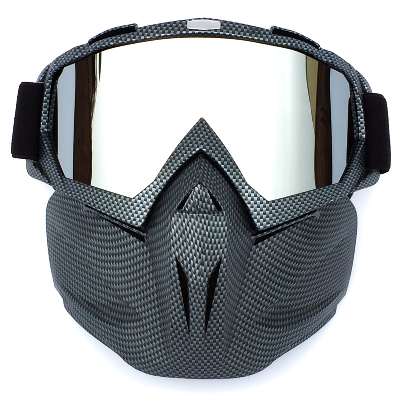 V888-ELOSUNG16578-216613-00 Serpentine Frame Mercury Tablet Full-Face Snow Goggles with Mirror Lens - Ultimate Protection and Comfort - Image 1
