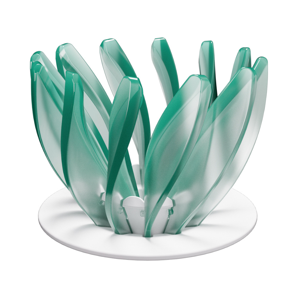 V888-ELOSUNG18148-202504171746-00 V60 Pour Over Coffee Dripper - Heat Resistant Brew Filter Cone - Green(White Base) - Image 1