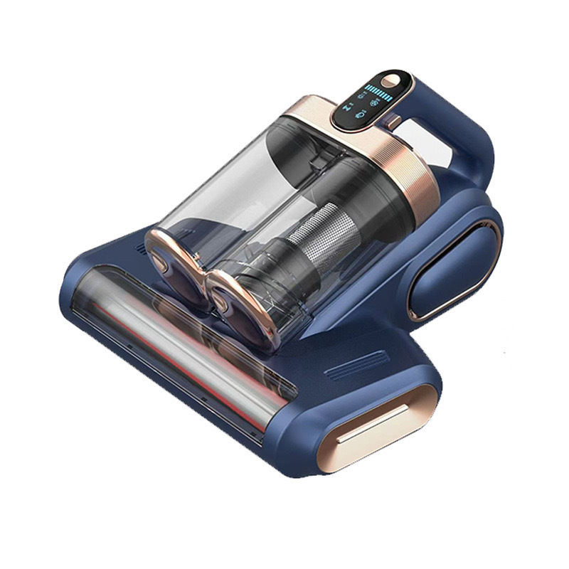 V888-ELOSUNG18317-202506191041-00 LF-LP018 Blue Cordless Mite Vacuum Cleaner with LED Display - Powerful 120W Cleaning - Image 1
