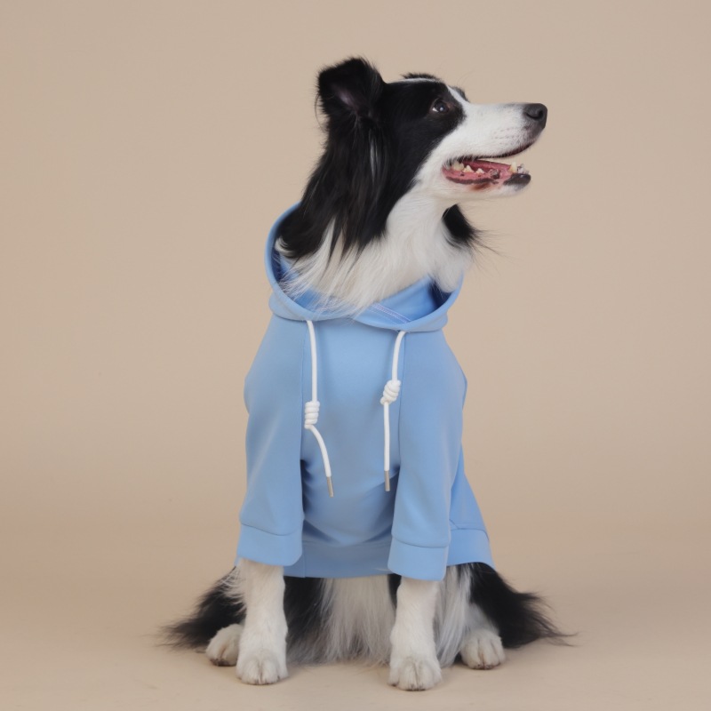 V888-ELOSUNG19211-202502241438-00 6XL Grey Cute Dog Hoodie with Adjustable Drawstring - Available in Various Sizes - Image 1