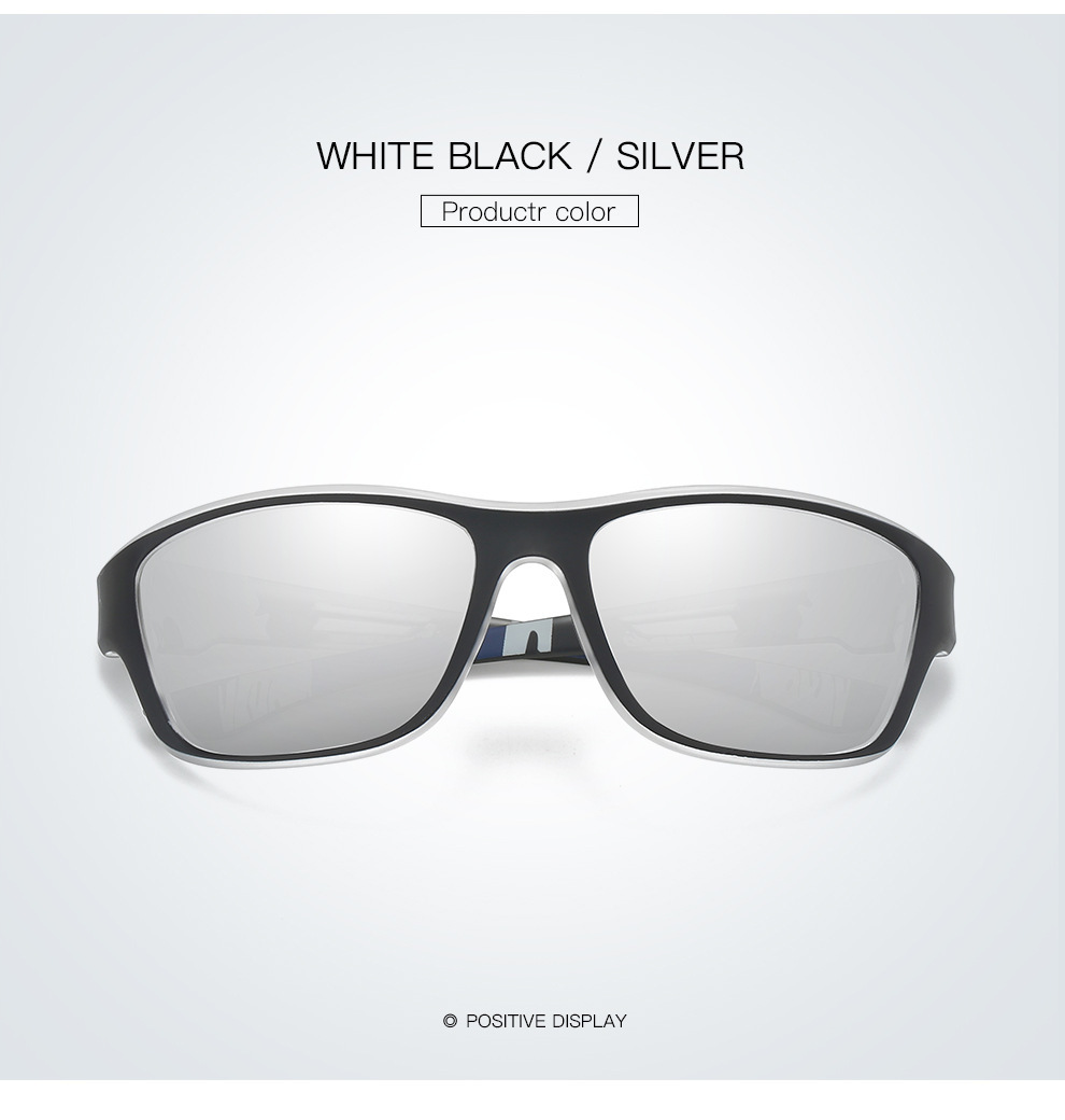 V888-ELOSUNG20787-202503041235-00 2 pcs Stylish Polarized Sports Sunglasses - UV Protection, Lightweight, Ideal for Fishing & Outdoor Activities - Image 1