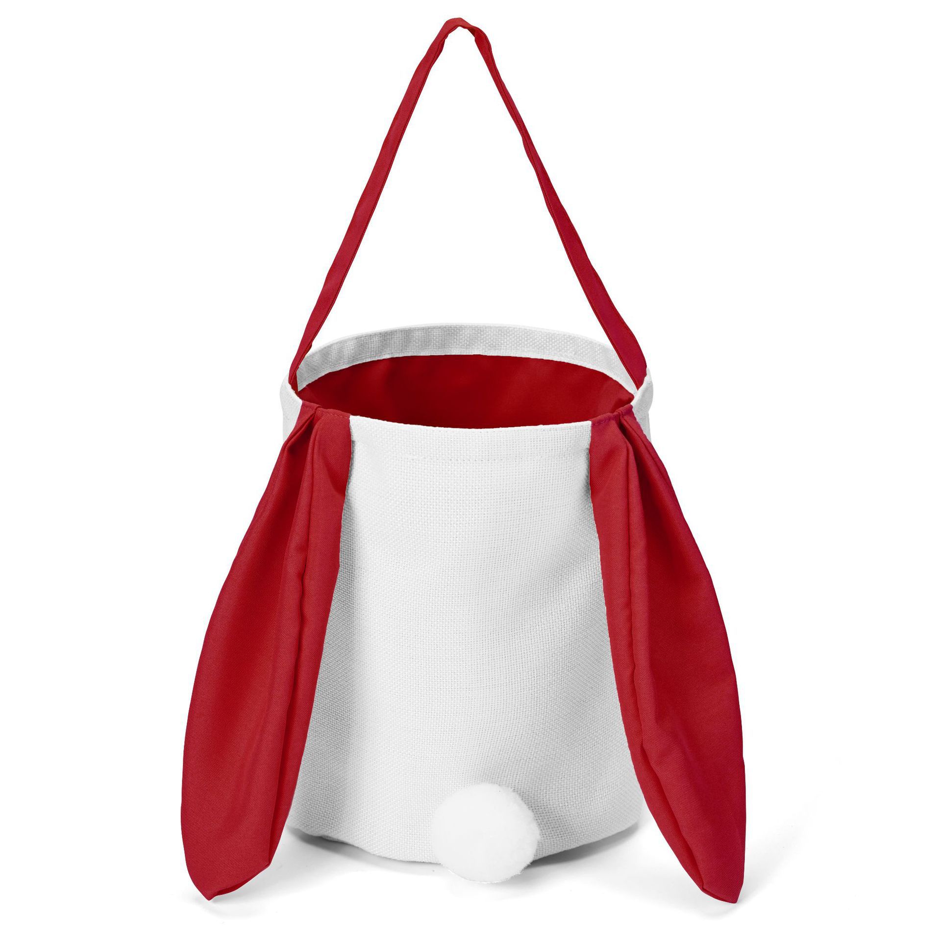 V888-ELOSUNG21586-202503071435-00 Red Adorable Easter Bunny Ear Tote Bag - Stylish Rabbit-Themed Candy Bag - Image 1