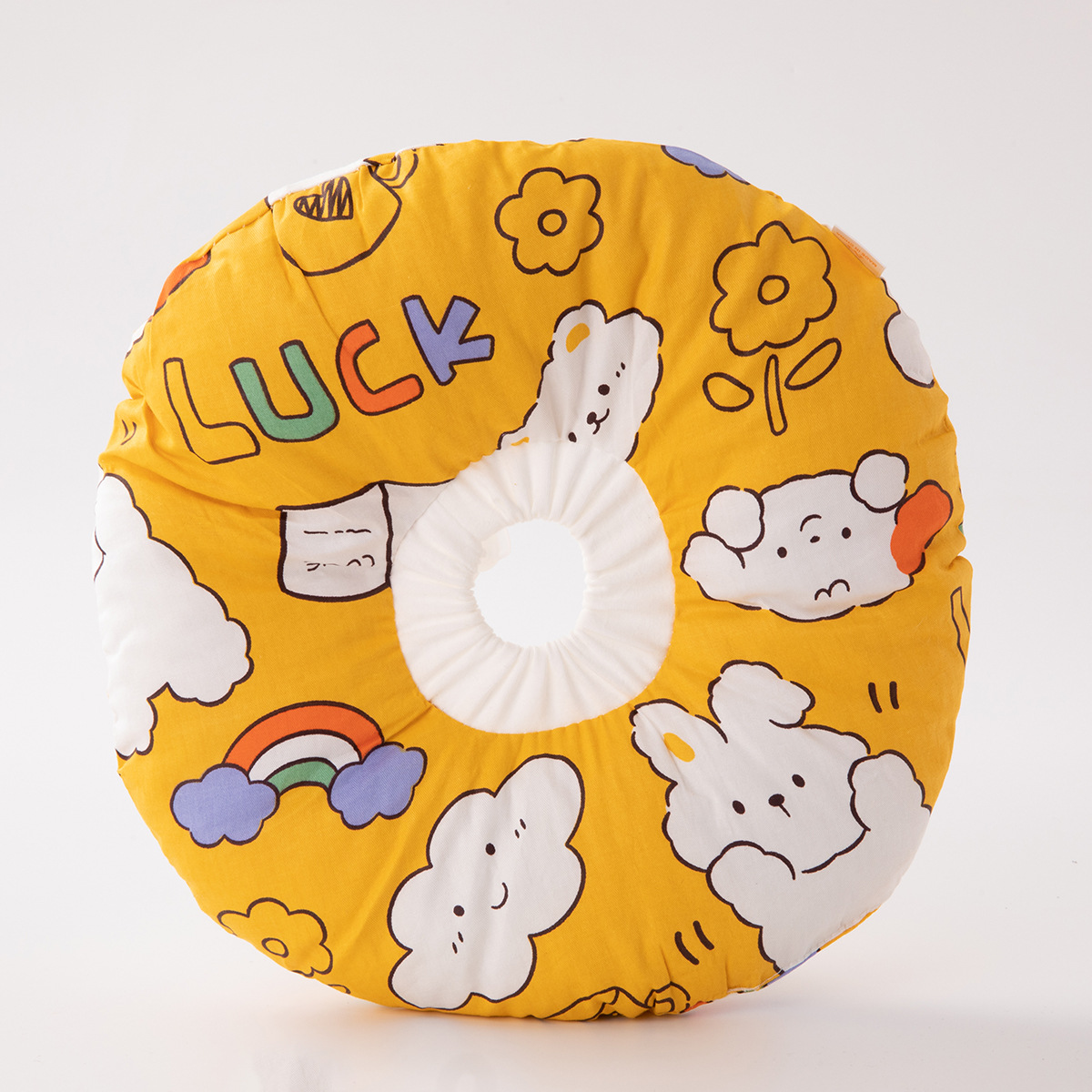 V888-ELOSUNG22050-202503141147-00 2 pcs Cloud Rabbit Pet Recovery Collar - Comfortable Anti-Lick Cone for Cats & Dogs Size XS - Image 1