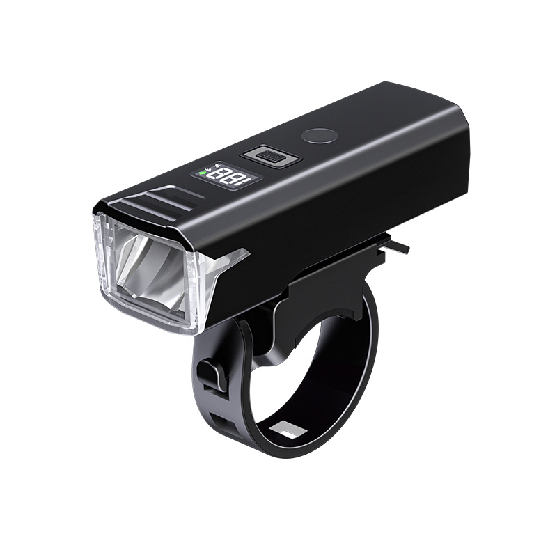 V888-ELOSUNG22580-202503271300-00 Bike Headlight - Rechargeable LED Bicycle Front Light, 85º Floodlight (Digital display model) - Image 1