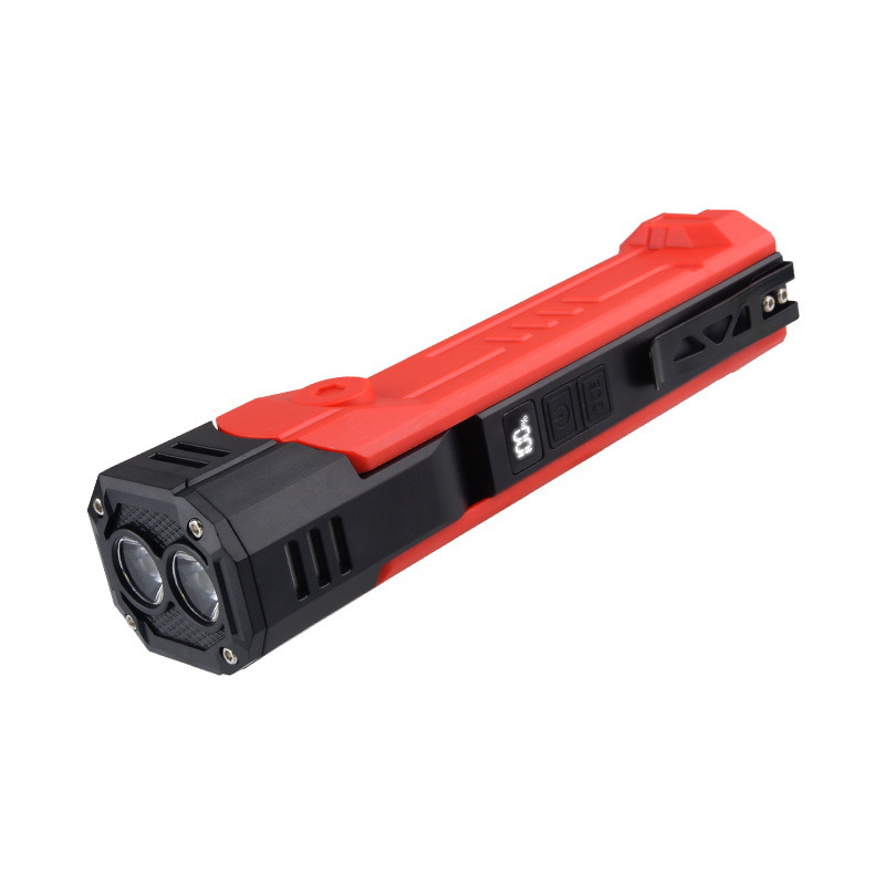 V888-ELOSUNG22585-202503282046-00 Red Flashlight Car Repair Light - LED Work Light , Magnetic Base, Power Bank - Image 1