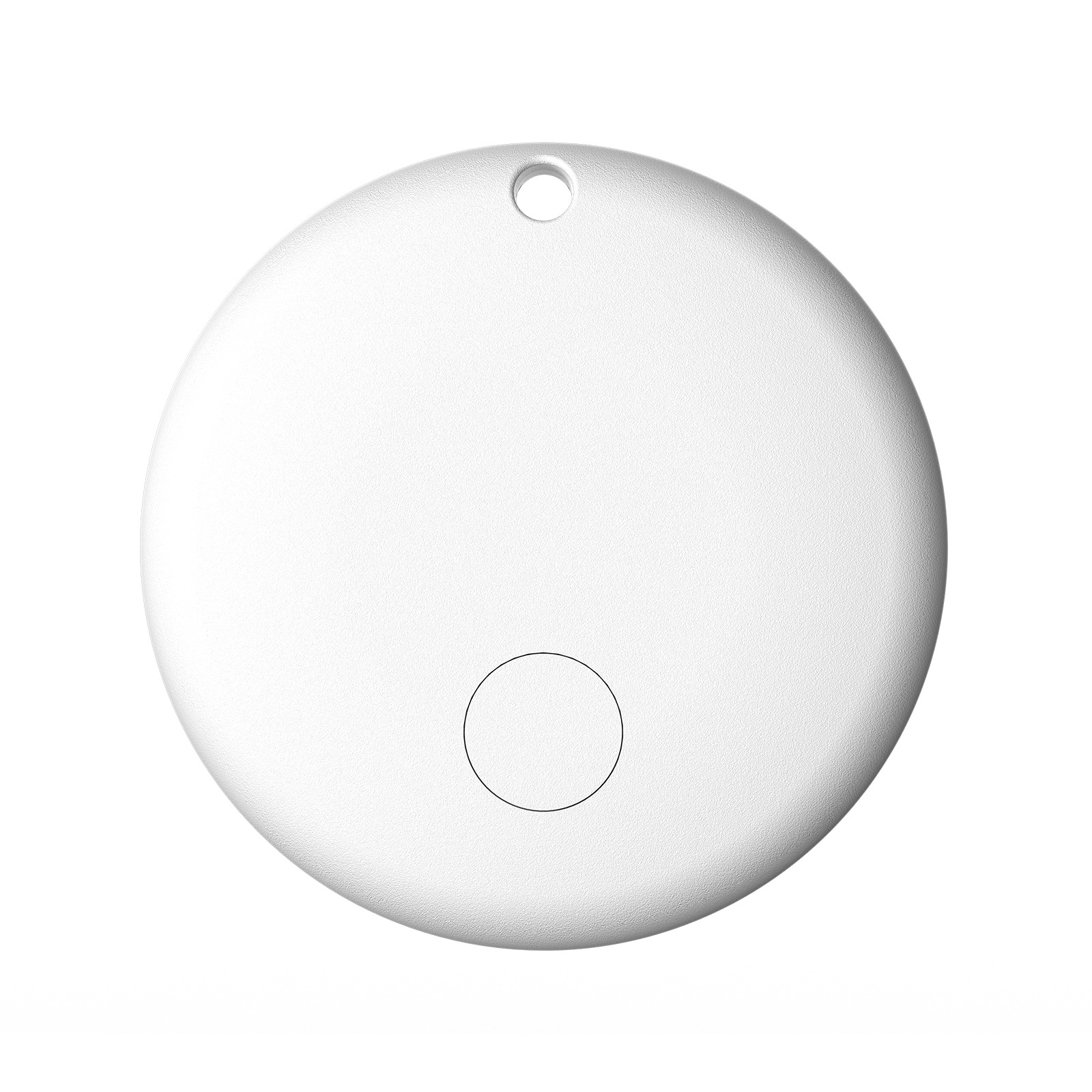 V888-ELOSUNG22720-202504011205-00 (Round White) Mini GPS Tracker - Apple Find My Enabled, Key Finder, Wallet Locator, Anti-Theft Tag - Image 1