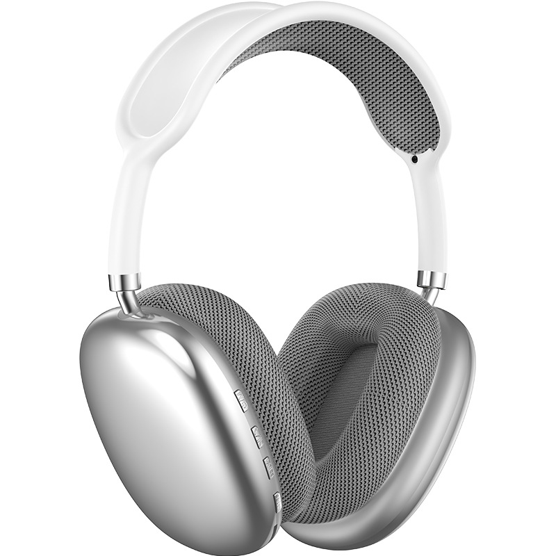 V888-ELOSUNG23021-202503211718-00 Silver Immersive 3D Audio Headphones - Wireless Over-Ear Comfort, Type-C Charging - Image 1
