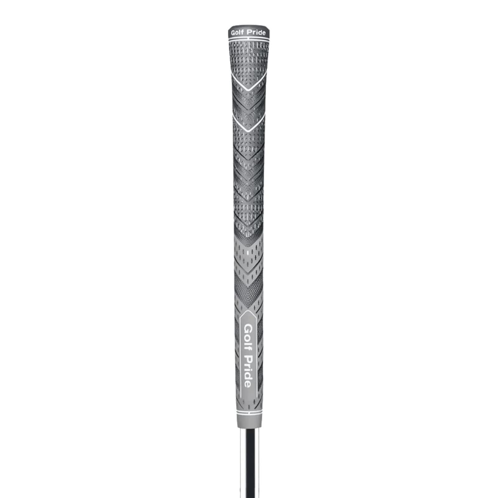 V888-ELOSUNG234412-202503271233-00 2 Pcs Grey Standard MCC PLUS4 Golf Grip - Standard Rubber and Cotton Thread Hybrid, 265 mm, 52g, Core 60 - Image 1