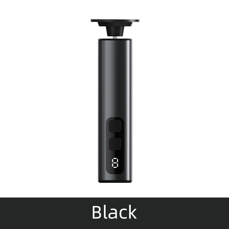 V888-ELOSUNG23515-202504011153-00 Black Rechargeable Electric Foot File with 9 Speed Settings - Callus Remover for Smooth Feet - Image 1