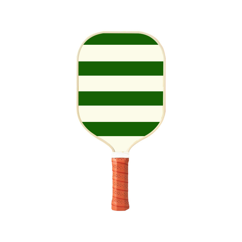 V888-ELOSUNG23600-202504141405-00 Style 2 White And Green T700 Carbon Fiber & Fiberglass Pickleball Paddle - Lightweight 220g with Anti-Slip TPU Grip for Training & Competition - Image 1