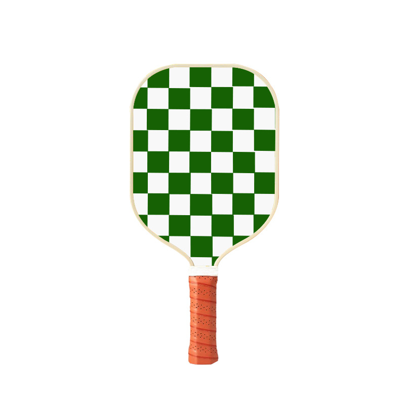 V888-ELOSUNG23603-202504141406-00 Style 5 White And Green T700 Carbon Fiber & Fiberglass Pickleball Paddle - Lightweight 220g with Anti-Slip TPU Grip for Training & Competition - Image 1