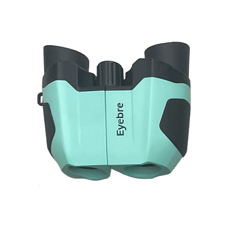 V888-ELOSUNG24172-202503251535-00 Green Blue (matte finish) 10x22 Kids Binoculars - Multi-Color Compact High-Definition Telescope for Outdoor Adventures & Concerts - Image 1