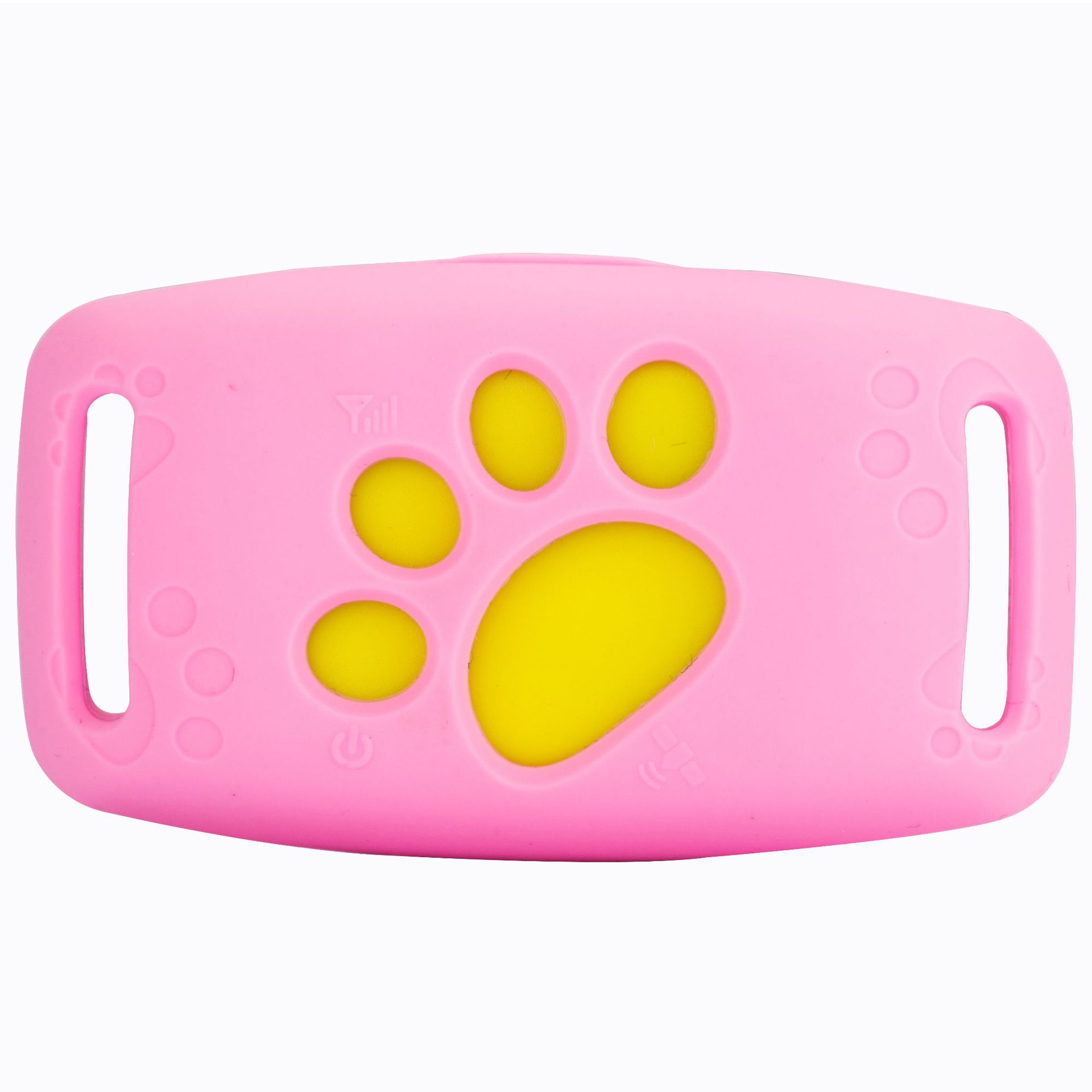 V888-ELOSUNG24650-202504141606-00 Pink Real-Time Pet GPS Tracker Locator - Magnetic Charging, Multi-Mode Positioning for Dogs & Cats - Image 1