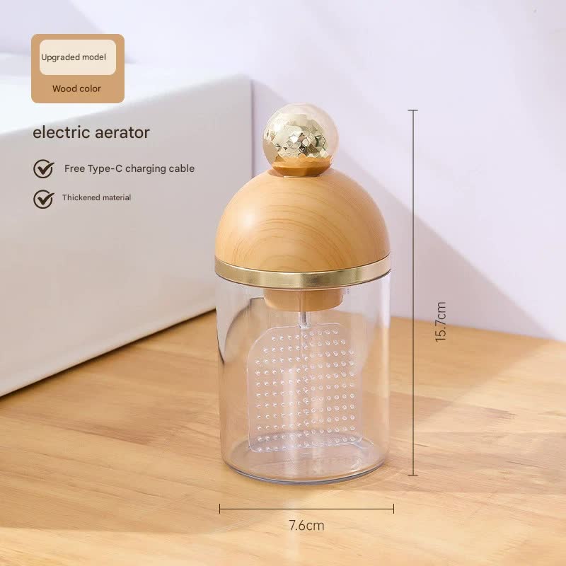 V888-ELOSUNG25958-202505191226-00 Electric Foaming Cleanser Maker - Rechargeable, Dense Foam for Deep Cleansing(Log+Light Gold) - Image 1