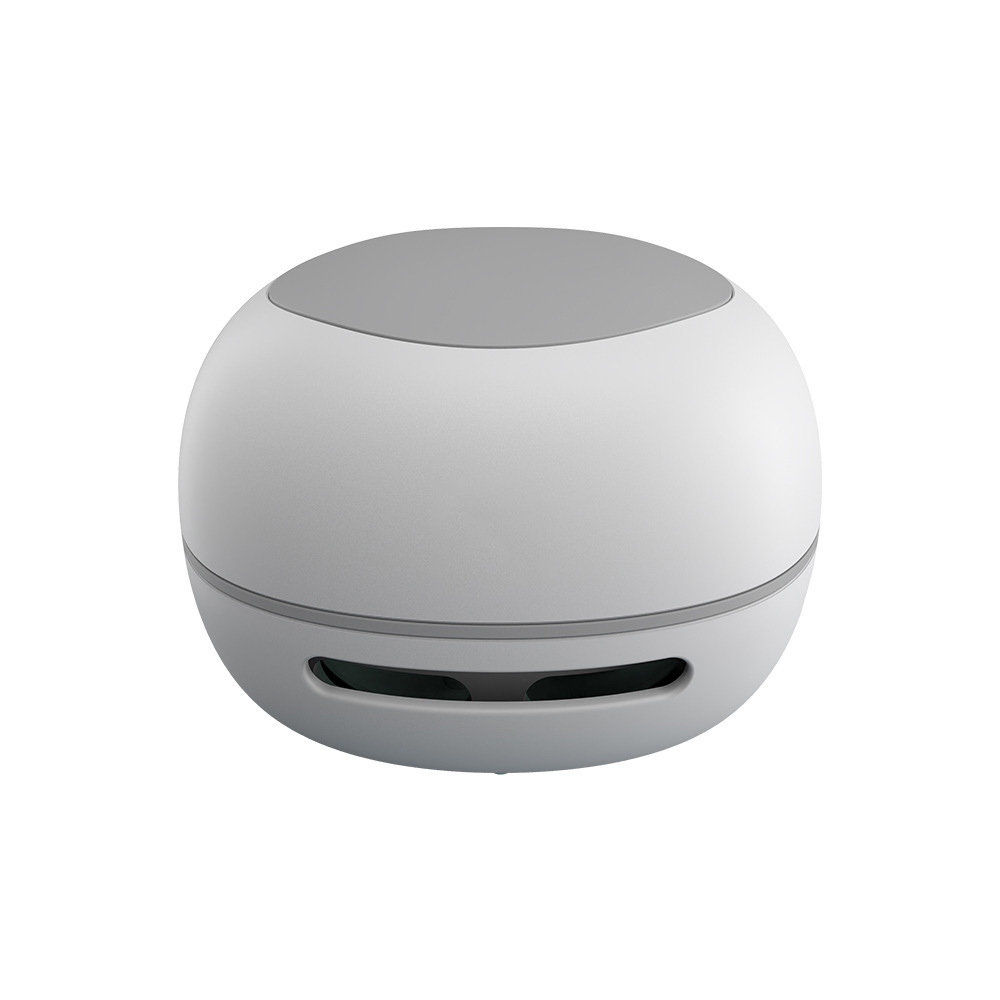 V888-ELOSUNG26168-202504171836-00 White Cordless Tabletop Crumb Sweeper - USB Rechargeable Mini Vacuum for Desk - Image 1