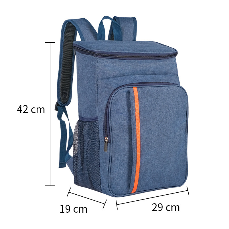 V888-ELOSUNG26724-202505131642-00 Blue Leakproof Insulated Backpack Cooler - Durable Oxford Cloth, for Travel & Picnics - Image 1