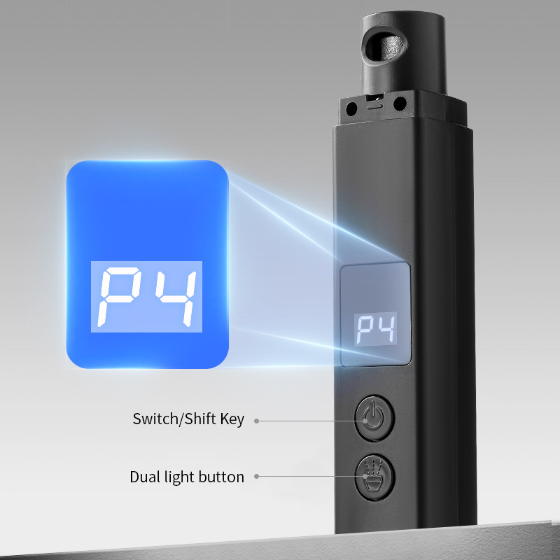 V888-ELOSUNG26906-202505191225-00 Black Professional Pet Nail Grinder Kit - LCD, LED, Laser, for Dogs & Cats - Image 1