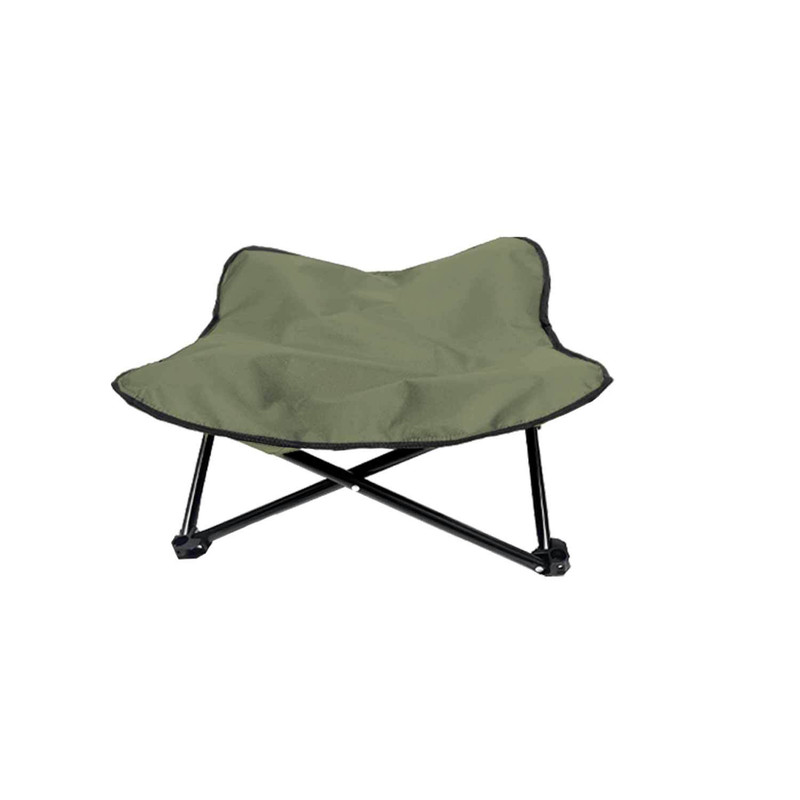 V888-ELOSUNG27555-202505131721-00 Green Elevated Comfort Pet Bed - Portable & Foldable Dog Cat Cot - Durable 600D Oxford Fabric, Washable Cover, All Seasons - Image 1