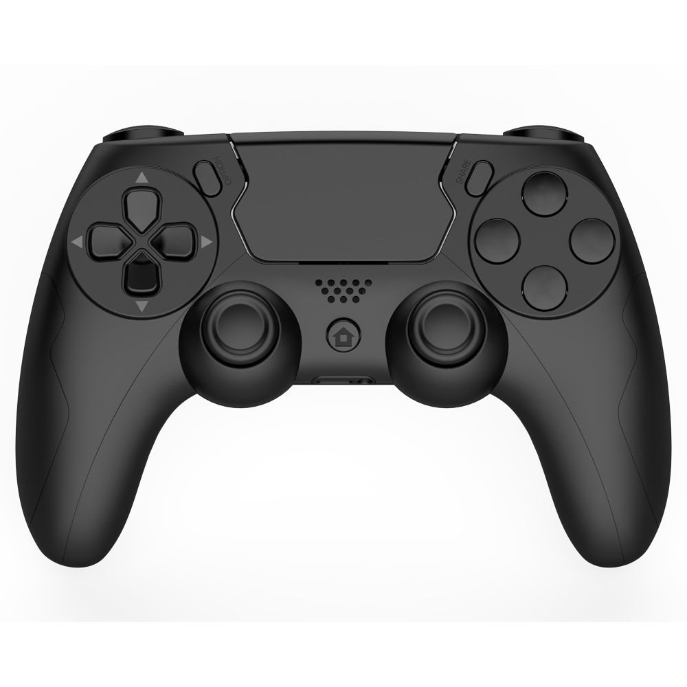 V888-ELOSUNG29914-202506191131-00 Wireless Gaming Controller - Bluetooth 4.0, Double Motor Vibration, Sensitive Touchpad & 8H Playtime(Black) - Image 1