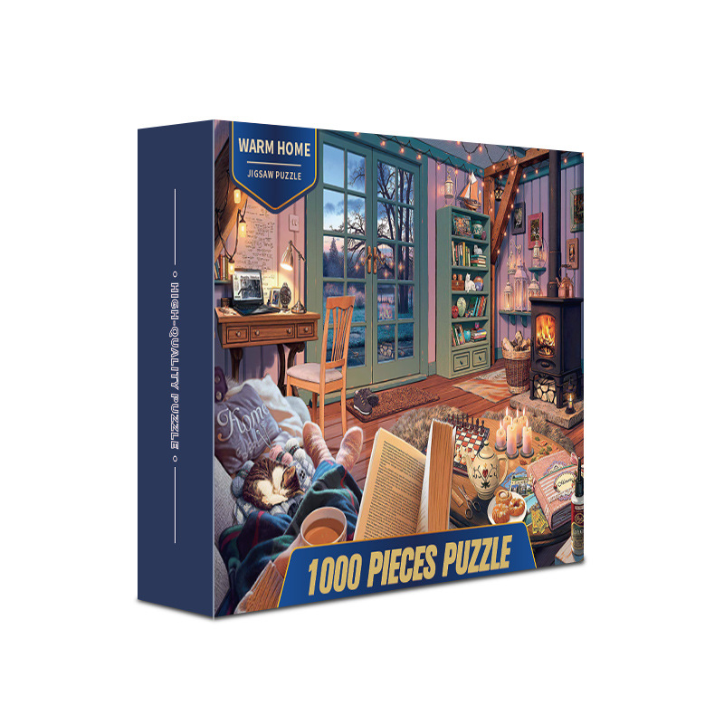 V888-ELOSUNG3087-202350-00 Warm home puzzle - Image 1