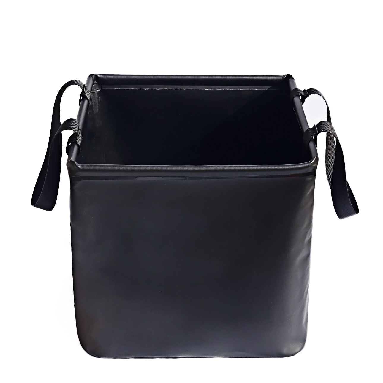 V888-ELOSUNG32529-202506191043-00 Black 25L Collapsible Bucket - Heavy-Duty PVC Waterproof Folding Pail for Fishing, Camping & Car Washing - Image 1