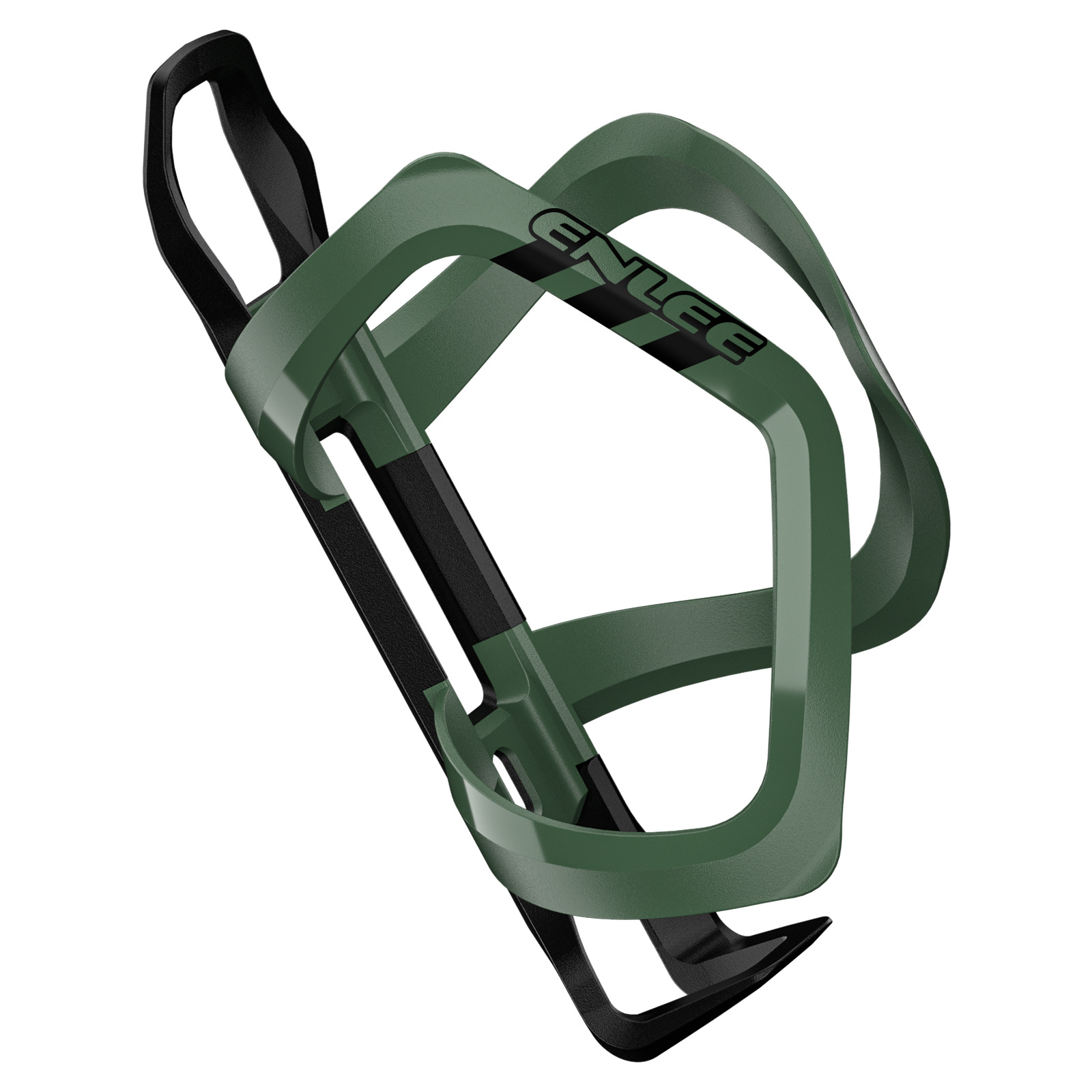 V888-ELOSUNG32640-202506241117-00 Green Ultra Lightweight Road & Mountain Bike Water Bottle Cage - 39g Polycarbonate + Glass Fiber, Fits Most Bottles - Image 1